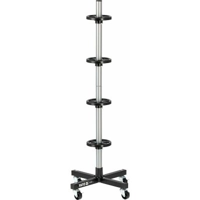 MOBILNÍ STOJAN PRO PNEUMATIKY – NA KOLEČKÁCH – Hledejceny.cz