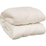 vidaXL Zátěžová deka světle krémová 15 kg textil 220x230 – Zboží Dáma
