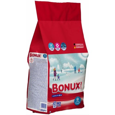 Bonux 3v1 White Polar Ice fresh prací prášek 90 PD 5,85 kg – Hledejceny.cz