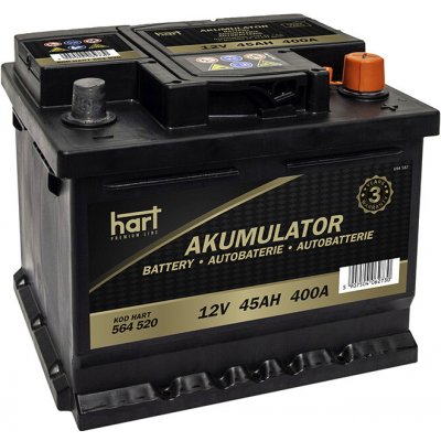 Hart 12V 45Ah 400A 564 520 – Hledejceny.cz