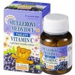 Dr. Müller Müllerovi medvídci Vitamin C s příchutí černého rybízu 45 tablet – Hledejceny.cz