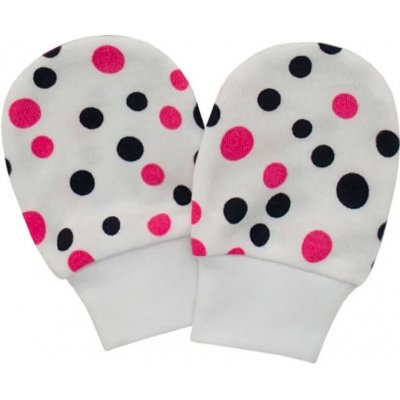 ESITO Rukavice bavlna potisk puntík – Zboží Dáma