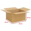 Obálka Kartonová krabice 600x400x300 mm - 25 ks (odeslání 3-5 dnů)