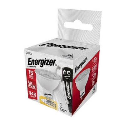 Energizer S8832 GU5.3 žárovka 4.8W patice GU5.3 3000K 360lm 15000h S8832 – Zbozi.Blesk.cz