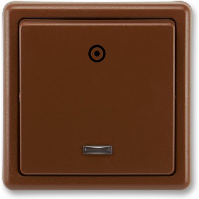 ABB Tlačítkový ovládač zapínací se signal. dout. řazení 1/0S hnědá Classic 3553-91289 H3 3553-91289 H3 – Hledejceny.cz