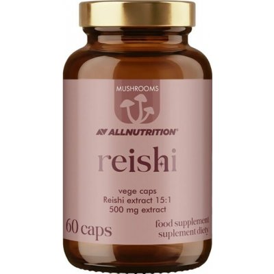 Allnutrition Mushrooms Reishi 60 kapslí – Hledejceny.cz
