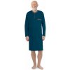 Pánské pyžamo Martel 503 Leszek II pánská noční košile dl.rukáv lahvově zelená