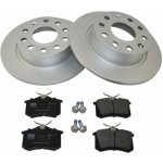 Sada zadní brzdové kotouče + destičky SEAT ŠKODA OCTAVIA 2 YETI VW – Sleviste.cz