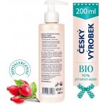 Onclé prémiové mycí mléko na tělo a vlásky s Bio šípkovým olejem 200 ml – Zboží Dáma