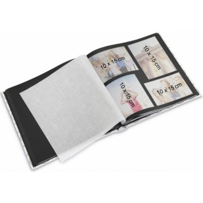 Fotoalbum Hama LA FLEUR 30x30 cm, 100 stran, bílá, lepicí – Zboží Živě