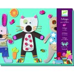 Djeco Výtvarná sada První koláž kočička a medvídek – Zboží Dáma Djeco Výtvarná sada První koláž kočička a medvídek – Zboží Dáma