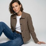 Blancheporte Paleto kaštanová – Zboží Dáma