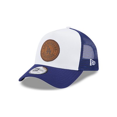 New Era 9FORTY A-Frame Trucker MLB Team Patch Los Angeles Dodgers White / Dark Royal – Zboží Mobilmania