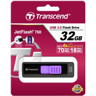 Transcend JetFlash 760 32GB TS32GJF760 – Zbozi.Blesk.cz