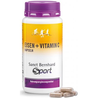 Sanct Bernhard Železo + Vitamín C 180 kapslí – Hledejceny.cz