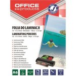 Laminovací kapsy OFFICE PRODUCTS A6,125 mic, lesklá,100 ks – Hledejceny.cz