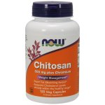 Now Foods Chitosan Plus 500 mg x 120 rostlinných kapslí – Hledejceny.cz