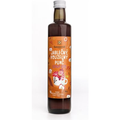 Sirup Jablečný kouzelný punč 500ml BIO SONNENTOR – Zboží Dáma
