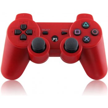 PSko PS3 bezdrátový ovladač Červený E10055