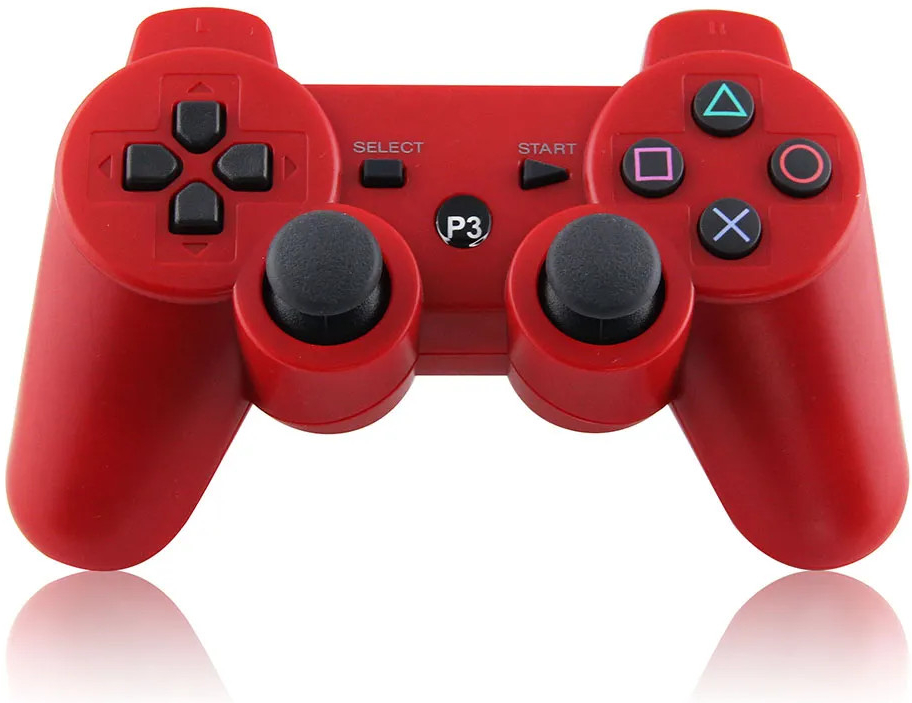 PSko PS3 bezdrátový ovladač Červený E10055