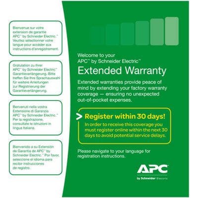 APC (3) Year Service Pack Extended Warranty / záruka pro nově zakoupený pordukt / SP-04 (WBEXTWAR3YR-SP-04) – Hledejceny.cz