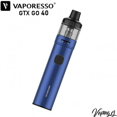 Vaporesso GTX GO 40 Pod Kit 1500 mAh Modrá 1 ks – Hledejceny.cz