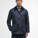 Barbour voskovaná bunda Ashby navy – Hledejceny.cz