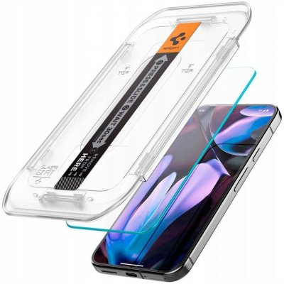 Spigen Glass tR EZ Fit 2 Pack transparency Google Pixel 9 Pro/Pixel 9 AGL08442 – Zboží Živě