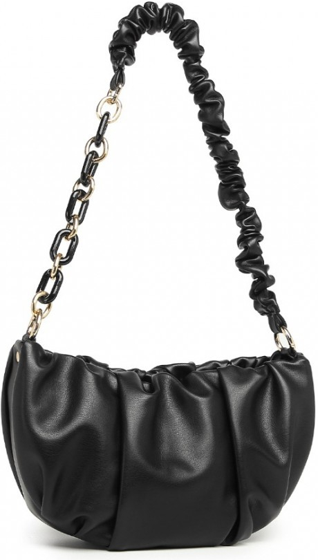 Miss Lulu stylová dámská elegantní kabelka Sydney 25 cm černá