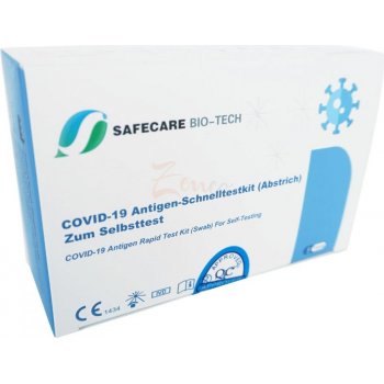 Safecare Biotech Hangzhou COVID-19 Antigen Rapid Test Kit Swab for Self-Testing 5 ks