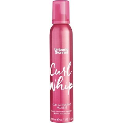 Umberto Giannini Curl Whip Activating Mousse Pěnová tužidla na vlasy 200 ml – Zboží Mobilmania