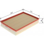 Vzduchový filtr BOSCH 1 457 432 203 (1457432203) – Hledejceny.cz