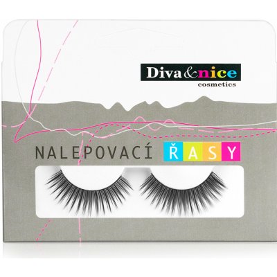 Diva & Nice Cosmetics Nalepovací řasy č. RB12 bez lepidla – Hledejceny.cz