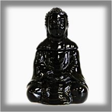 Cerams Aroma lampa Sedící Budha ćerná 130 X 90 mm