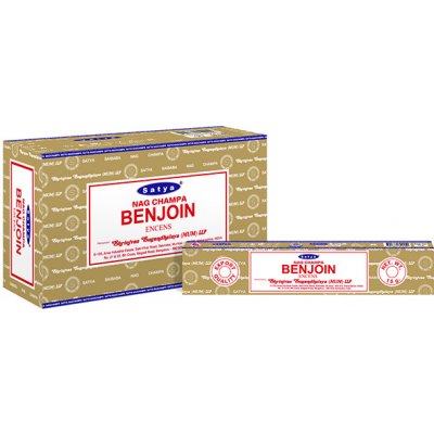 Shrinivas Satya Vonné tyčinky Benzoin 15 g – Zboží Dáma