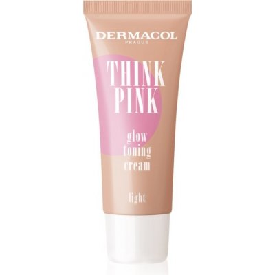Dermacol Think Pink rozjasňující tónovací krém 1 Light 30 ml – Zboží Mobilmania