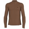 Cyklistický dres 7MESH Ashlu Merino Jersey LS Men's Cinnamon