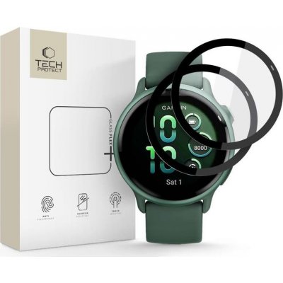 Tech-Protect Glass FLEX+ 2-PACK pro Garmin Vivoactive 6 černé 5906302363896 – Zboží Živě