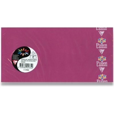 Clairefontaine Barevná obálka malinová, DL 110 x 220 mm – Zbozi.Blesk.cz