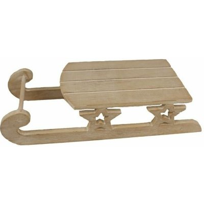 Dekorační sáňky D4228/2 30 x 11 x 7 cm – Hledejceny.cz