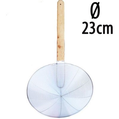 TIDAL No.1825-L Pěnovačka, Naběračka, sítko do kotlů s průměrem 23 cm, délka rukojeti 35 cm – Zboží Dáma
