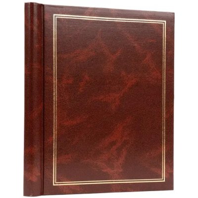 GEDEON Fotoalbum samolepicí 22,5x28 cm 20 stran Vinyl 2 hnědé – Zboží Živě