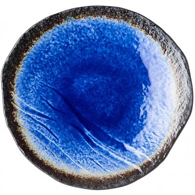 MIJ Jídelní talíř COBALT BLUE 27 cm – Zboží Dáma