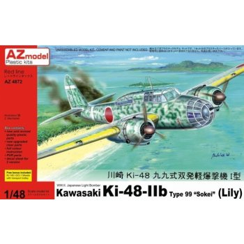 AZmodel Kawasaki Ki 48 II Lily W/I GO missile 1:48