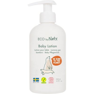 ECO by Naty Baby Lotion hydratační tělové mléko pro děti od narození 200 ml