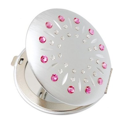 Elenpipe EL-01.1 kosmetické kapesní zrcátko se Swarovski Elements Sun růžové – Hledejceny.cz