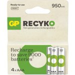 GP ReCyko AAA 950mAh 4ks 1032124090 – Zboží Živě
