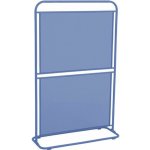 Garden Pleasure Modrá kovová zástěna na balkon MWH, 124 x 80 cm – Zbozi.Blesk.cz