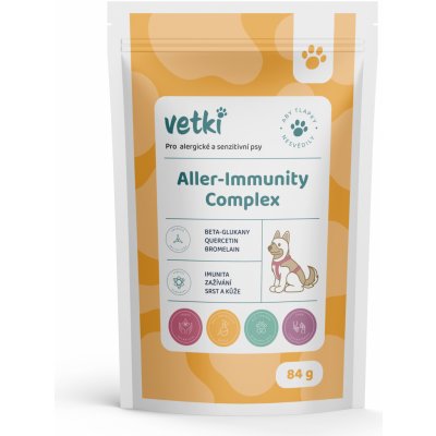 Vetki Aller-Immunity Complex Komplex imunita zažívání srst a kůže 84 g – Zboží Dáma