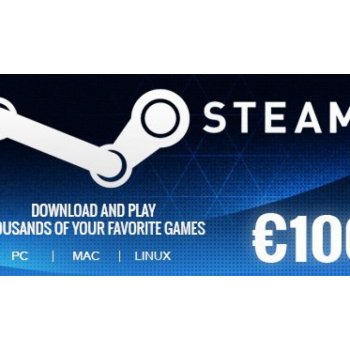 Valve Steam Dárková Karta 100 € od 2 539 Kč - Heureka.cz